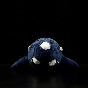 Amazon.co.jp: シミュレーション 右 クジラ ぬいぐるみ - 青